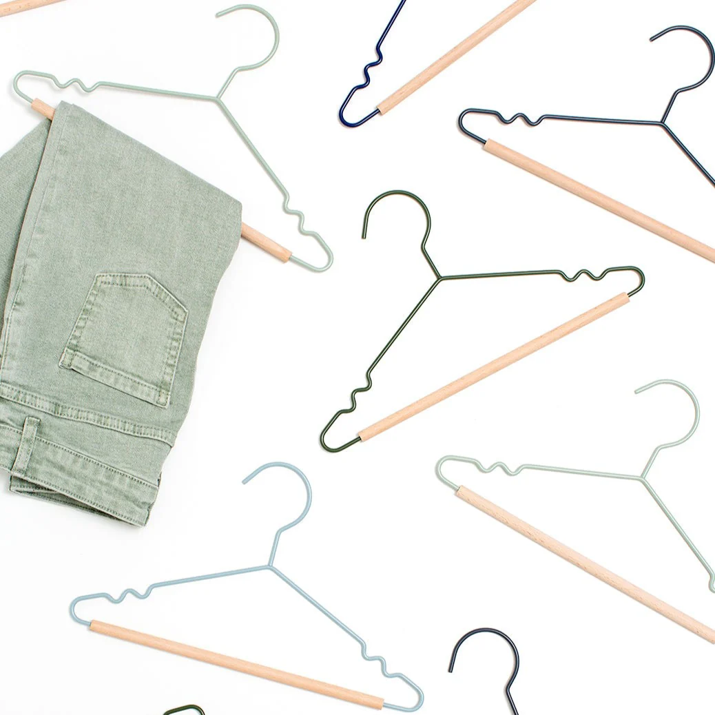 Kids Coated Wire Top Hangers Set of 10 (Winter) - Image 3