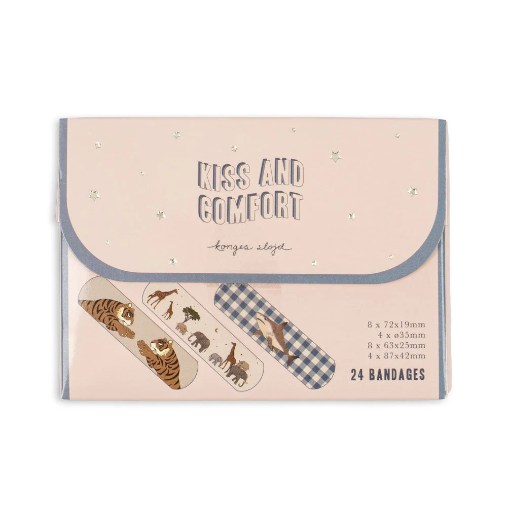 Kiss and Comfort Blue Mix Plasters 24 Pack - Image 2