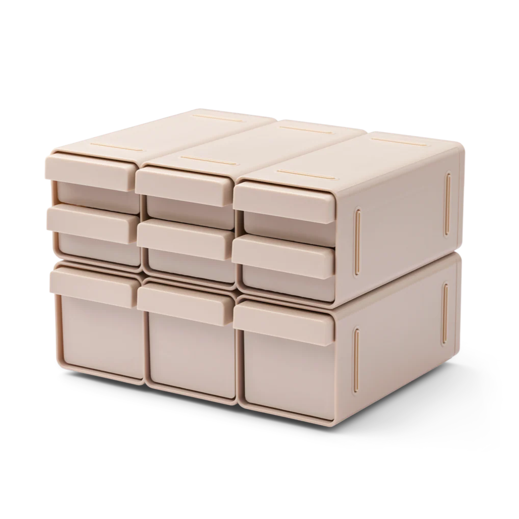 Kylian Modular Storage System with Draws (Sandy)
