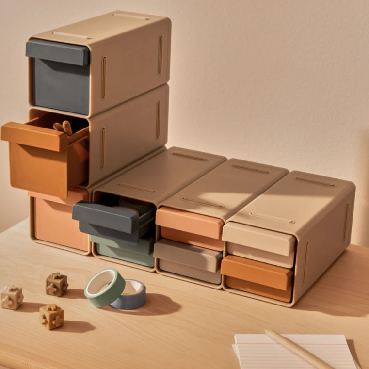 Kylian Modular Storage System with Draws (Sandy) - Image 2