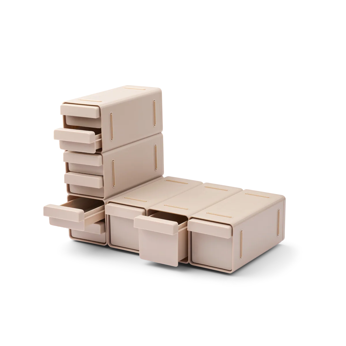 Kylian Modular Storage System with Draws (Sandy) - Image 3