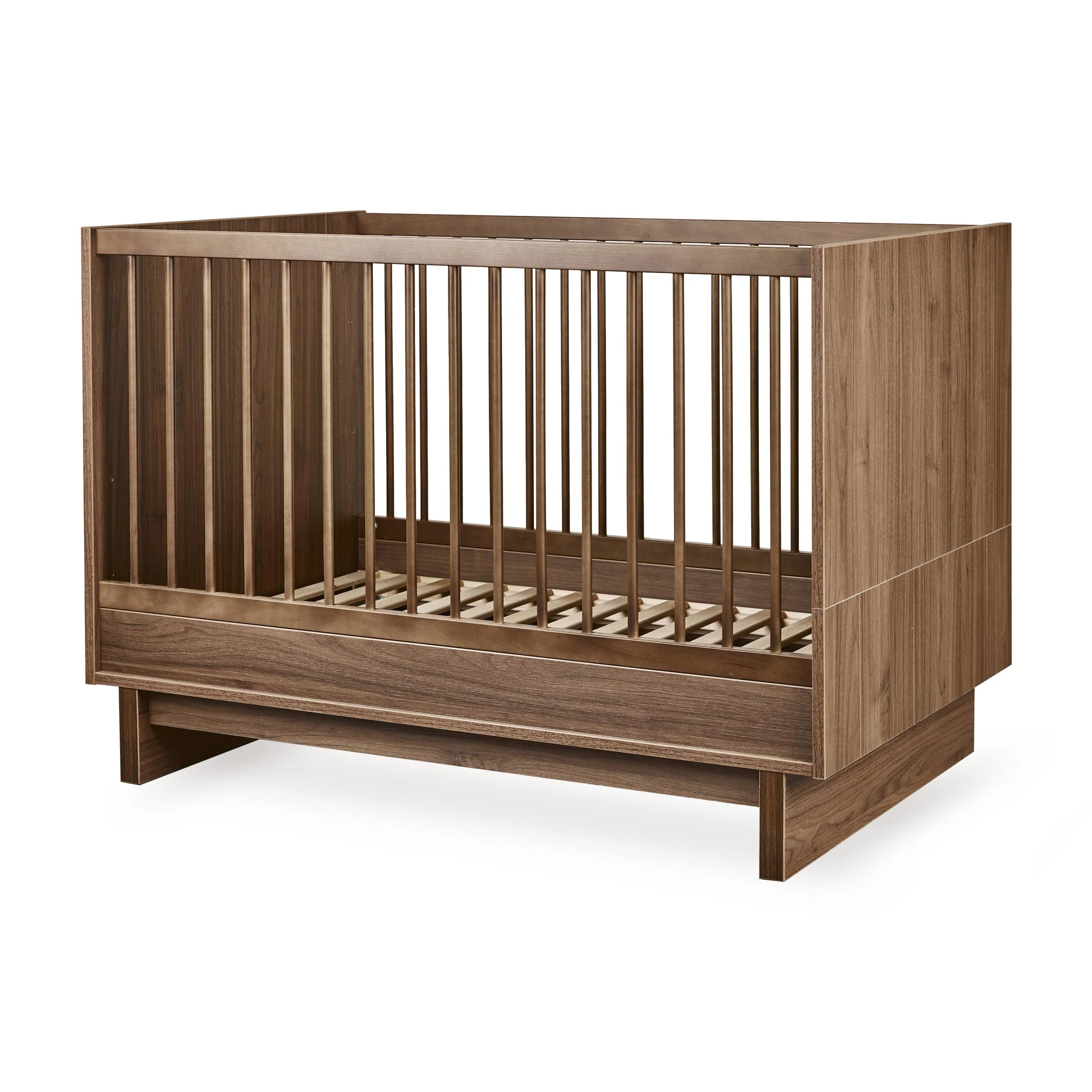 Kyo Wooden Baby Cot (Walnut) - Image 3