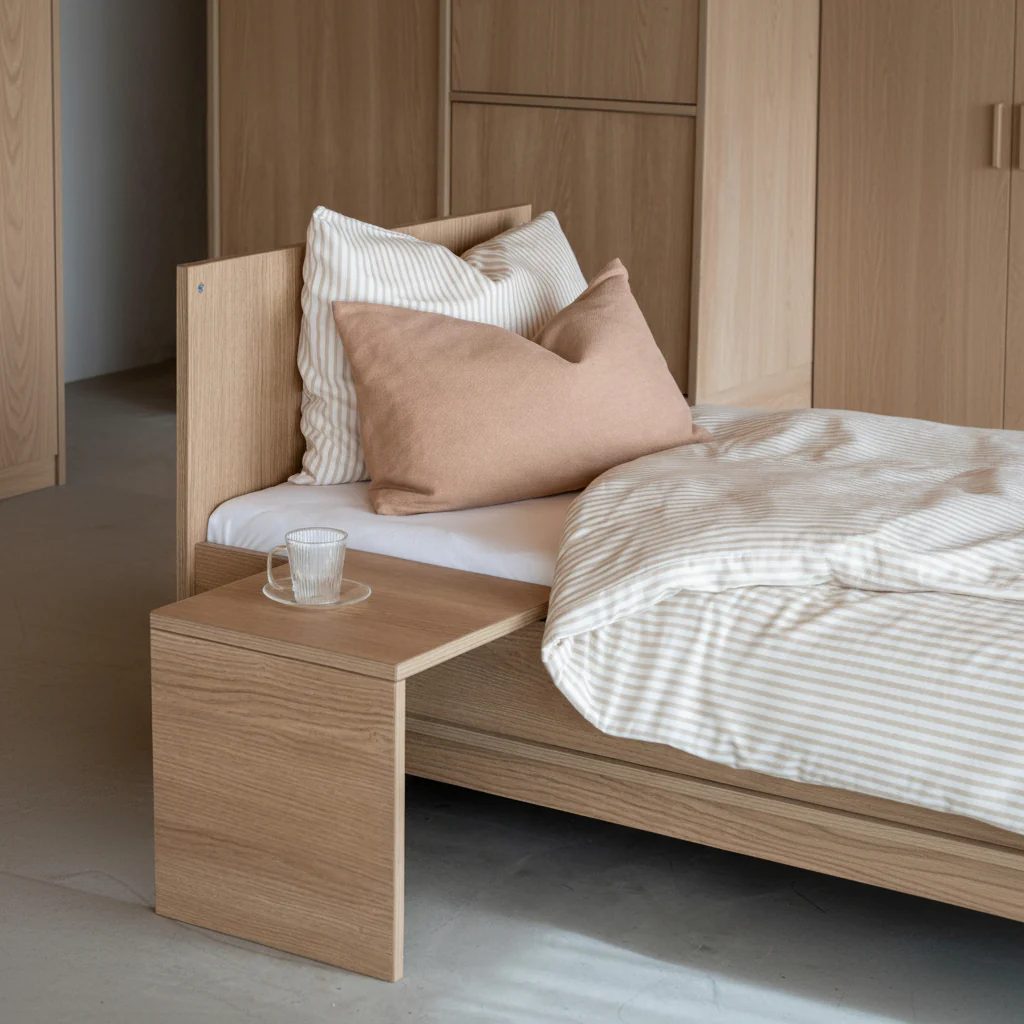Kyo Wooden Junior Extendable Bed Kit (Honey Ash) - Image 3