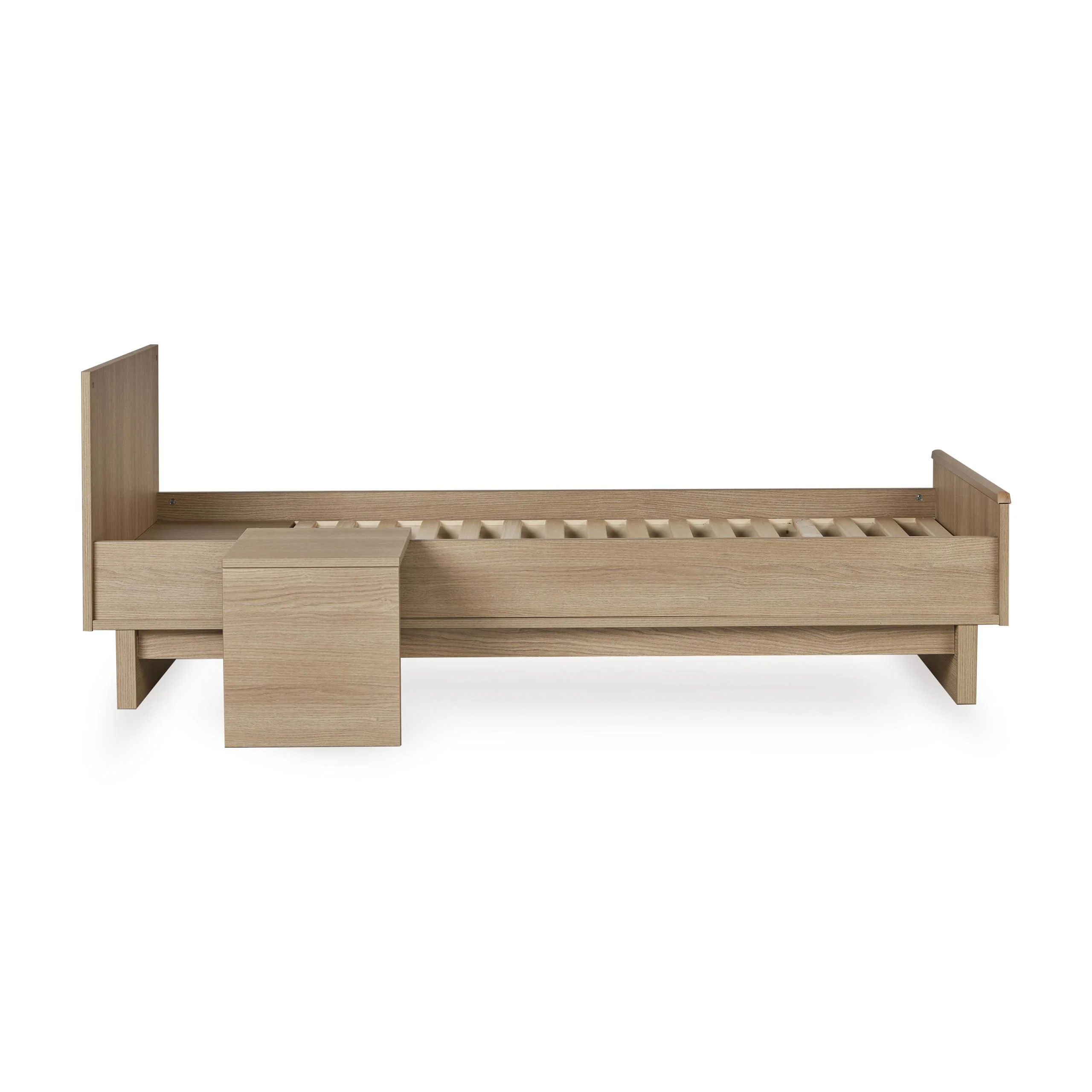 Kyo Wooden Junior Extendable Bed Kit (Honey Ash) - Image 5