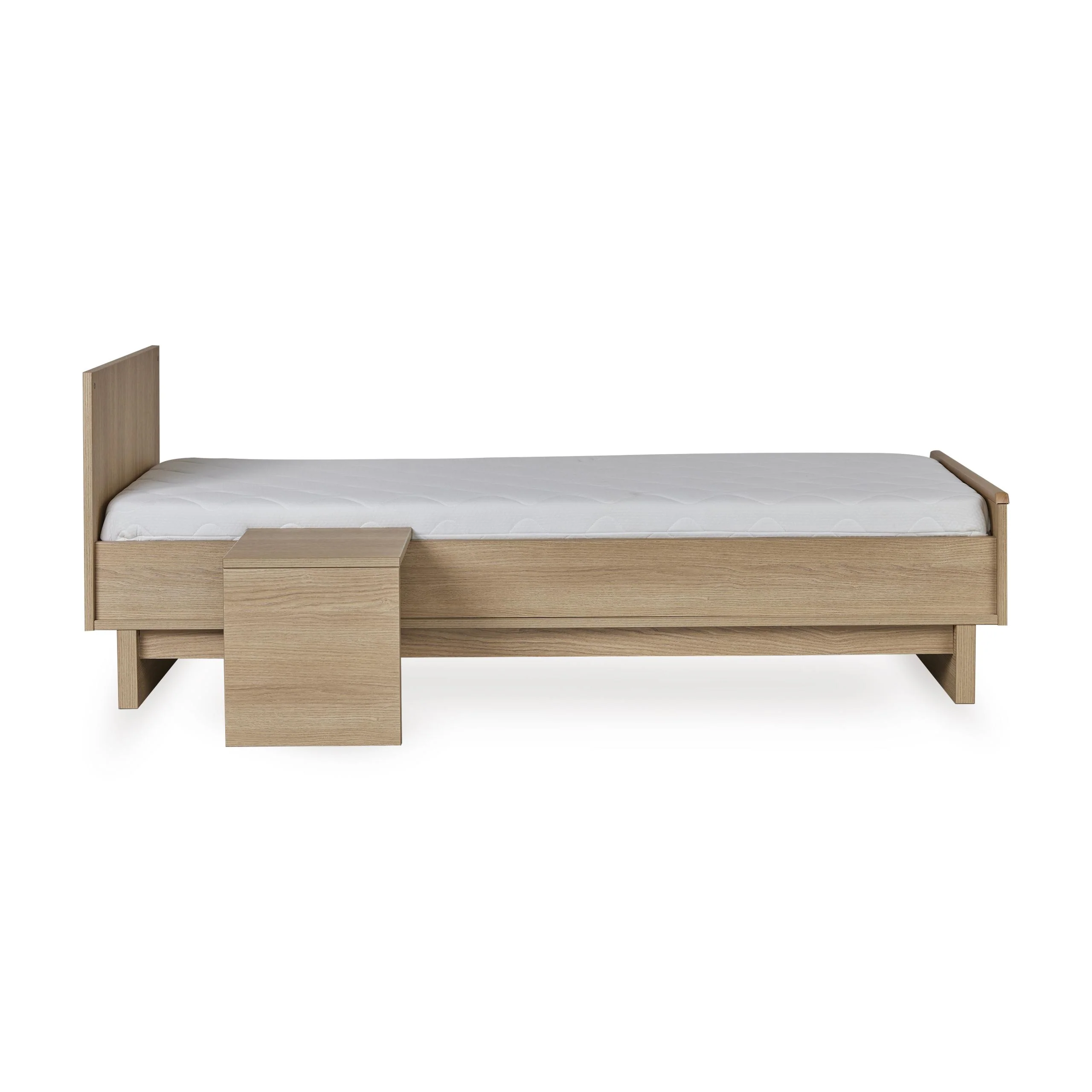 Kyo Wooden Junior Extendable Bed Kit (Honey Ash) - Image 6