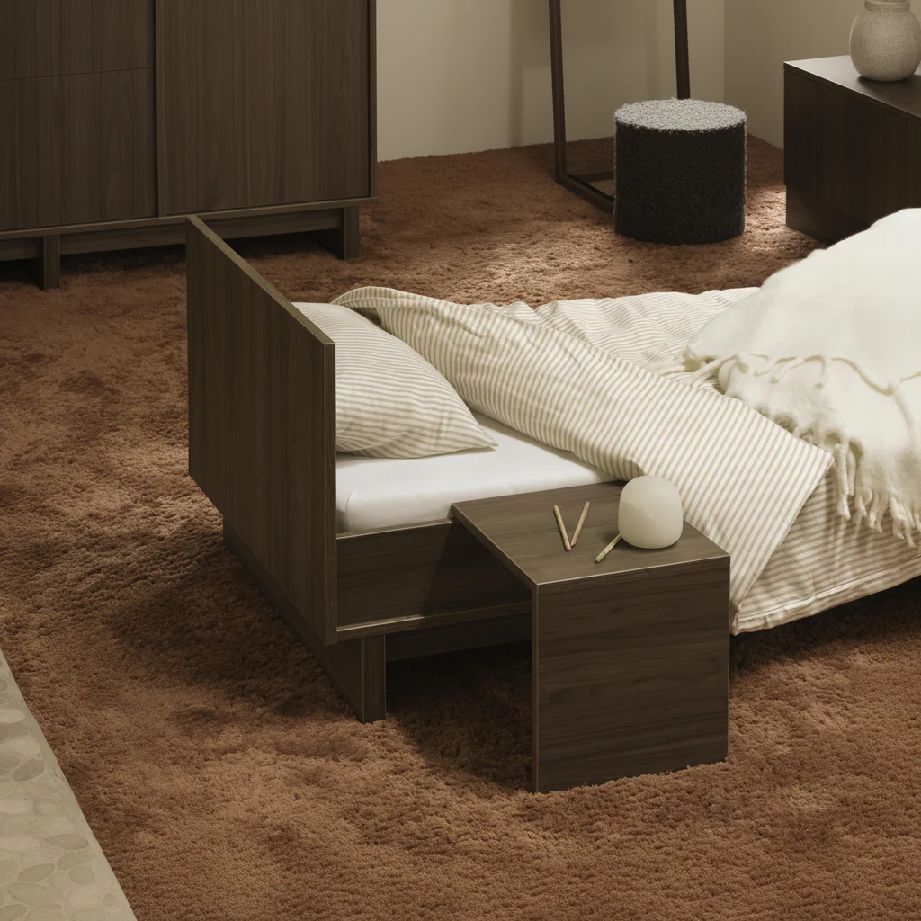 Kyo Wooden Junior Extendable Bed Kit (Walnut)