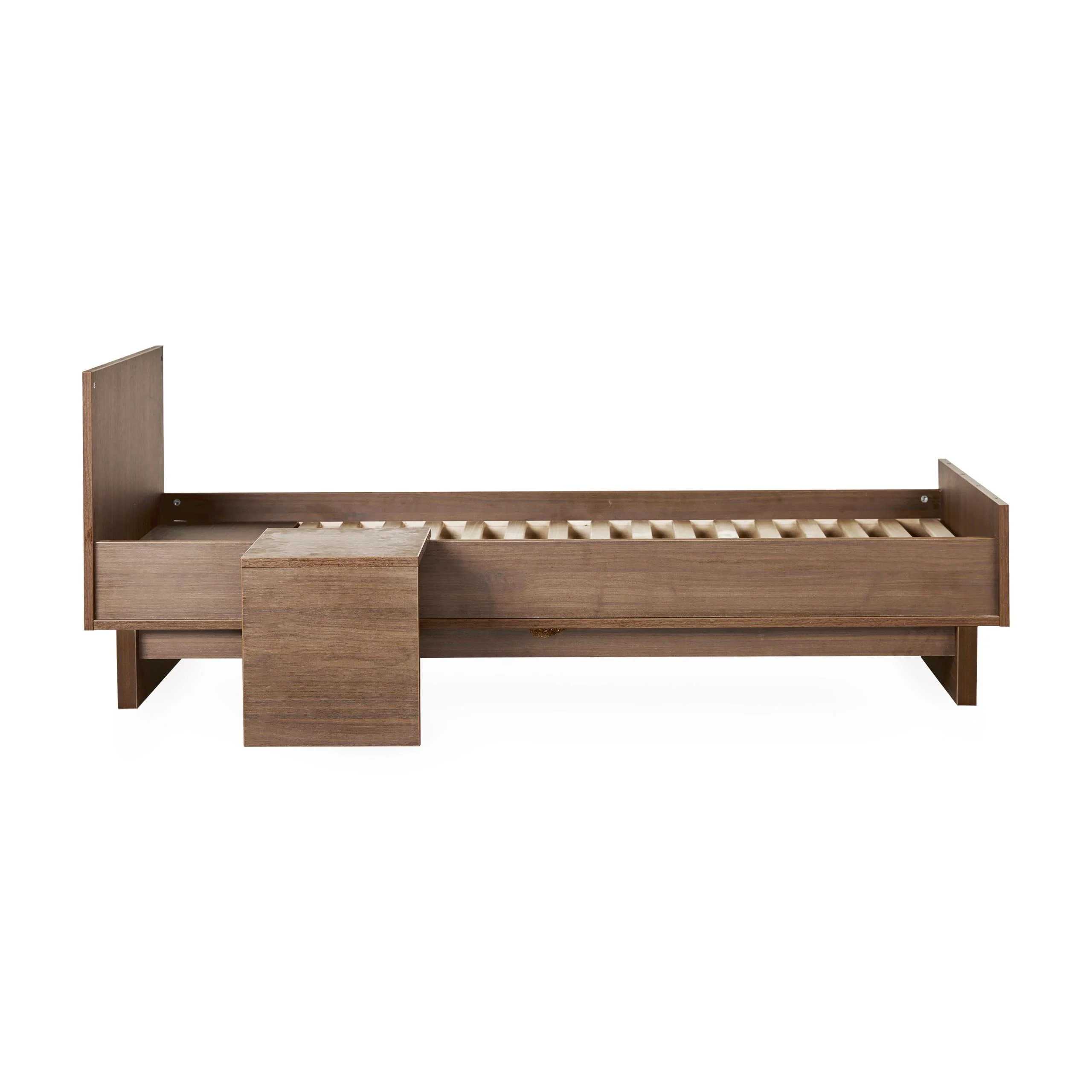 Kyo Wooden Junior Extendable Bed Kit (Walnut) - Image 3
