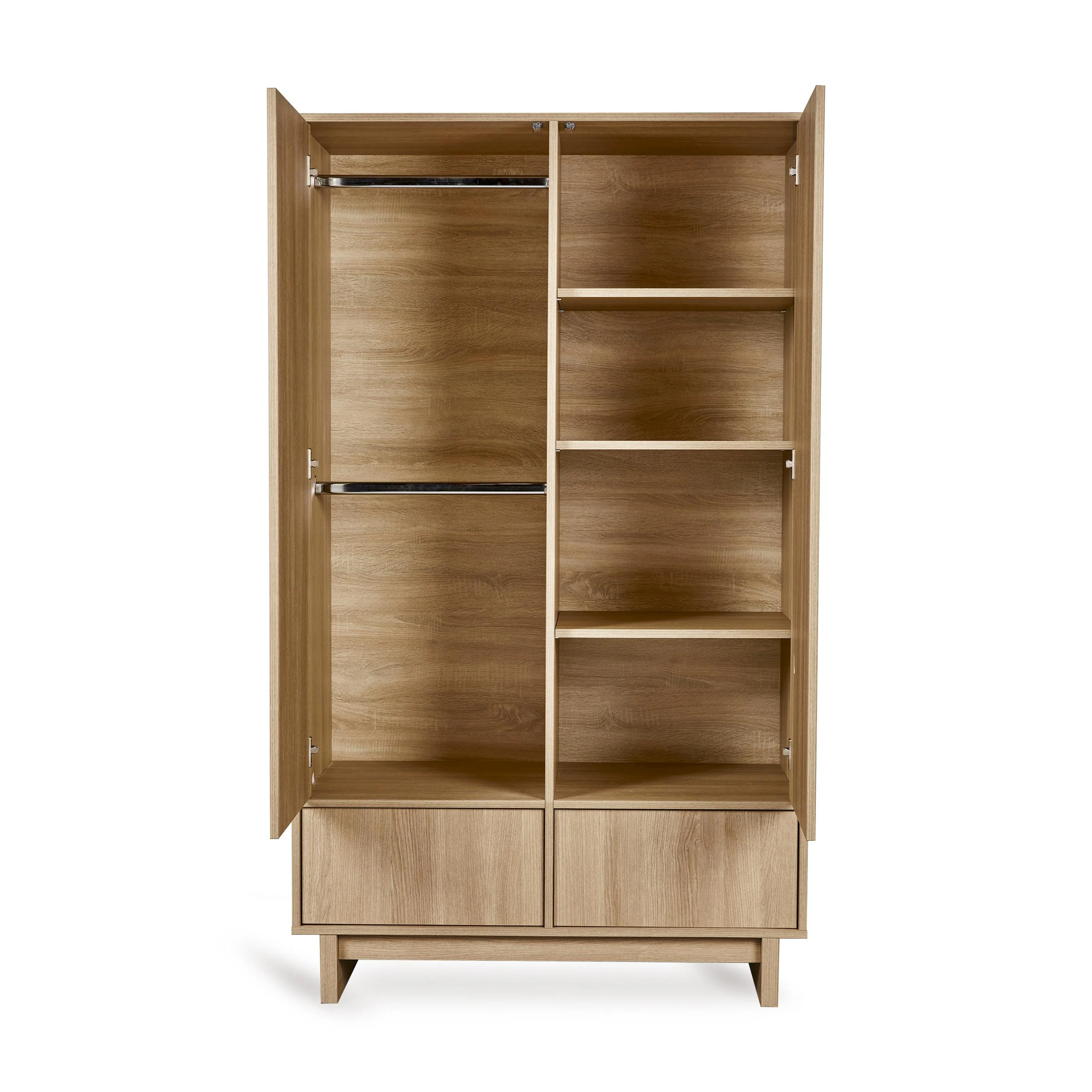 Kyo Wooden Wardrobe (Honey Ash) - Image 2
