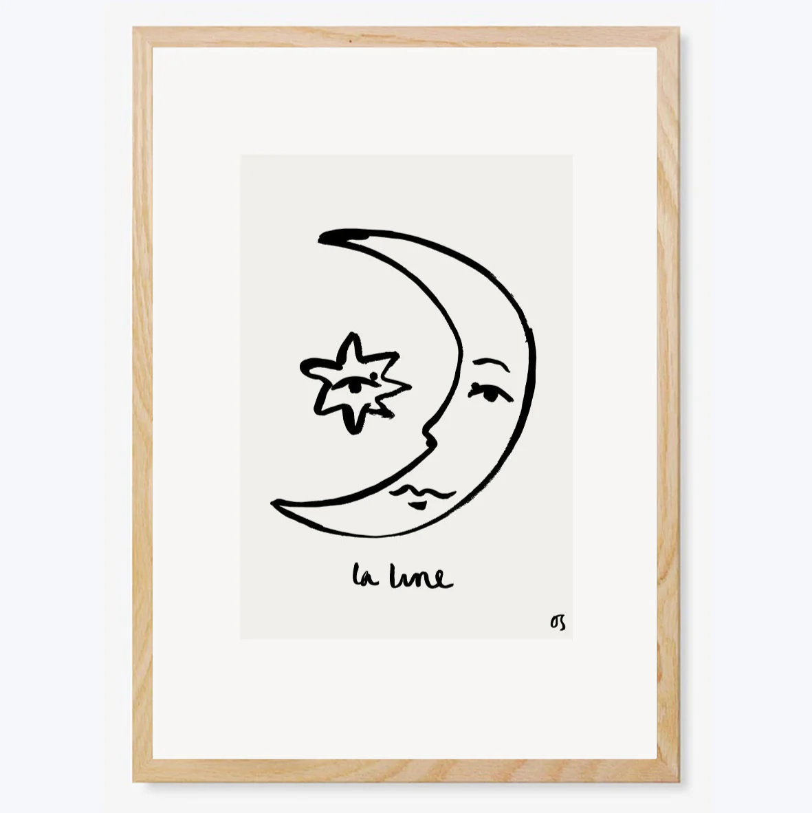 La Lune Art Print - Image 2