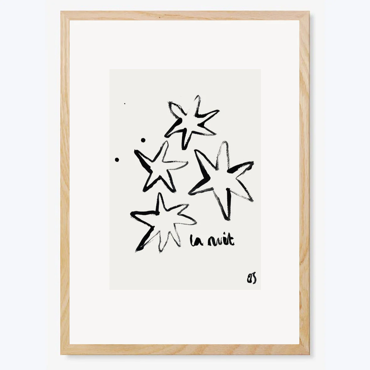 La Nuit Art Print