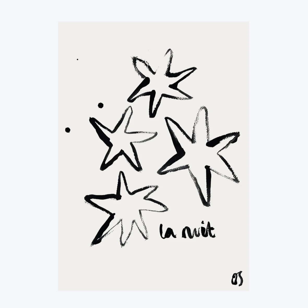 La Nuit Art Print - Image 3