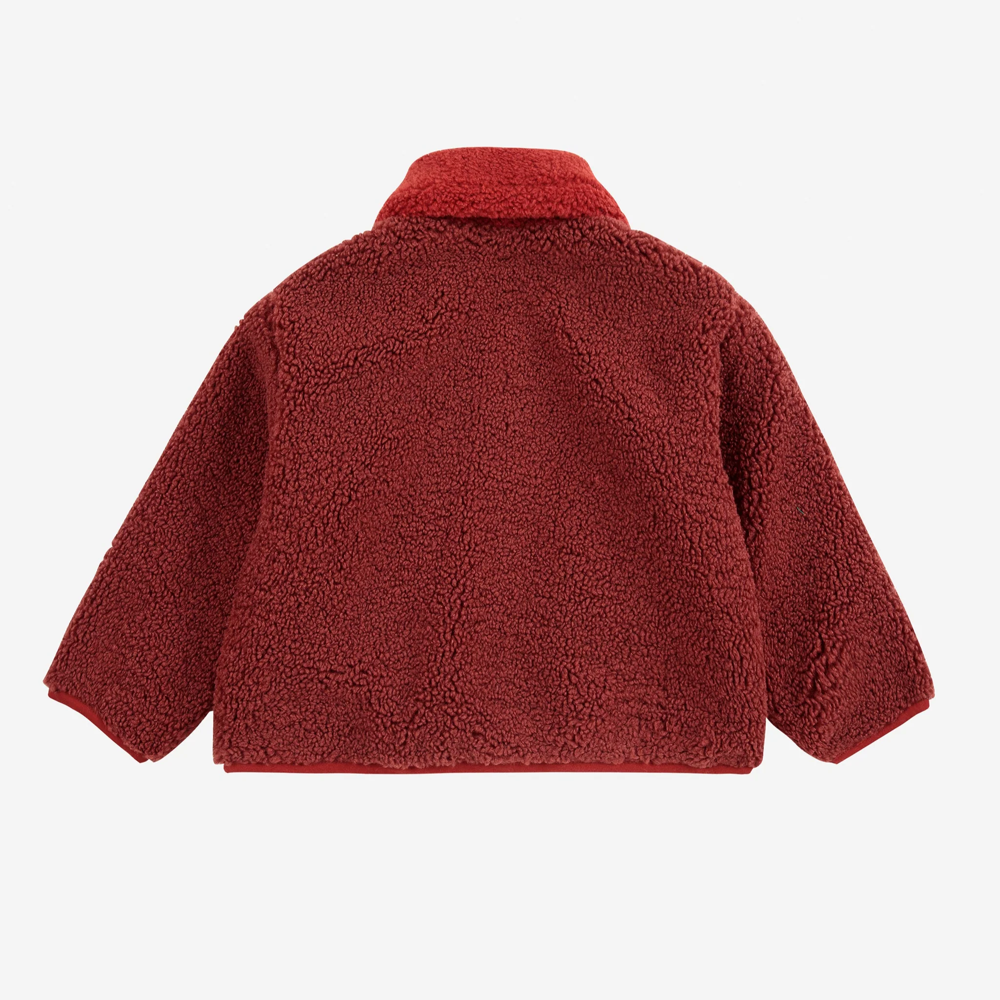 La Oca All Over Print Reversible Baby Sheepskin Jacket - Image 9