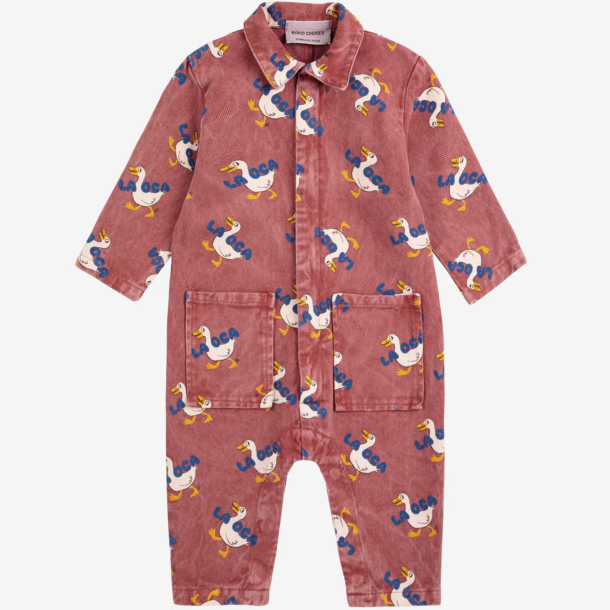 La Oca All Over Print Woven Overall