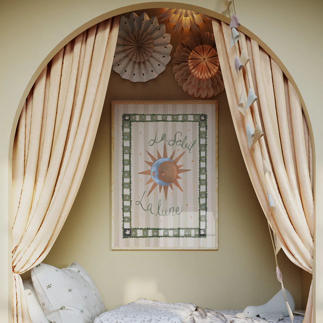 La Soleil & La Lune Art Print - Image 2