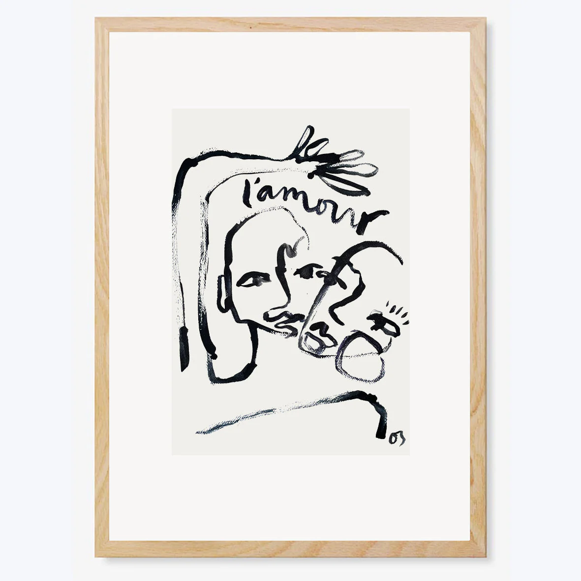 L'Amour Art Print - Image 3