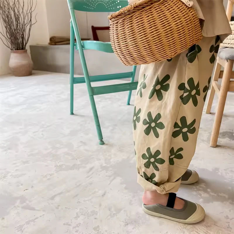 Lani Flower Wide Cut Trousers - Image 6