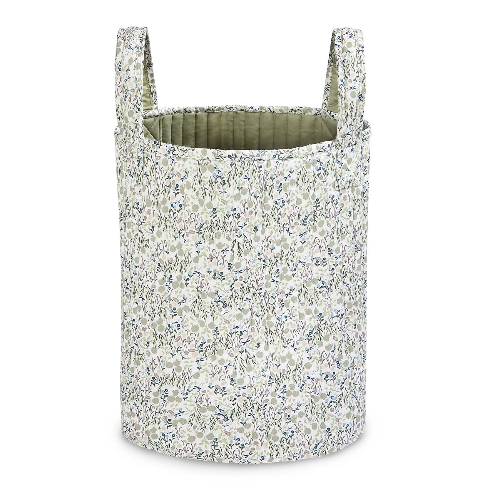 Large Quilted Reversible Storage Basket (Riverbank / Willow) - Image 6