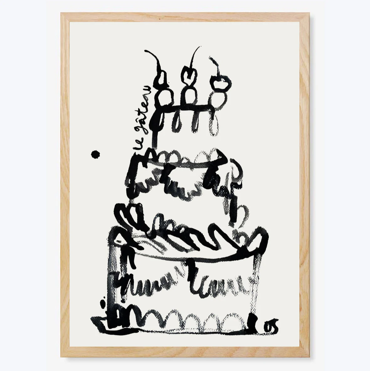 Le Gateau Art Print - Image 2