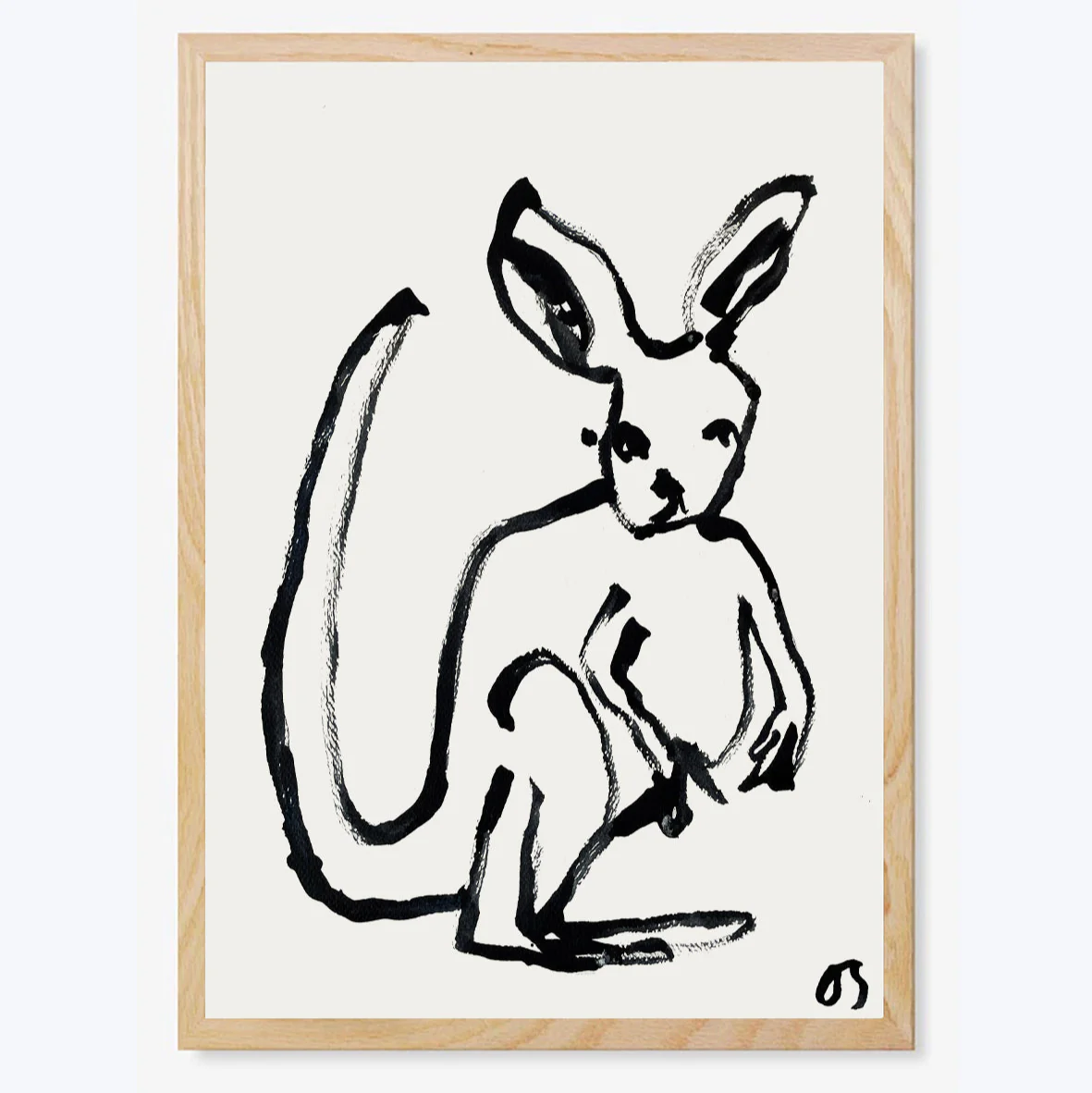 Le Kangourou Art Print - Image 2