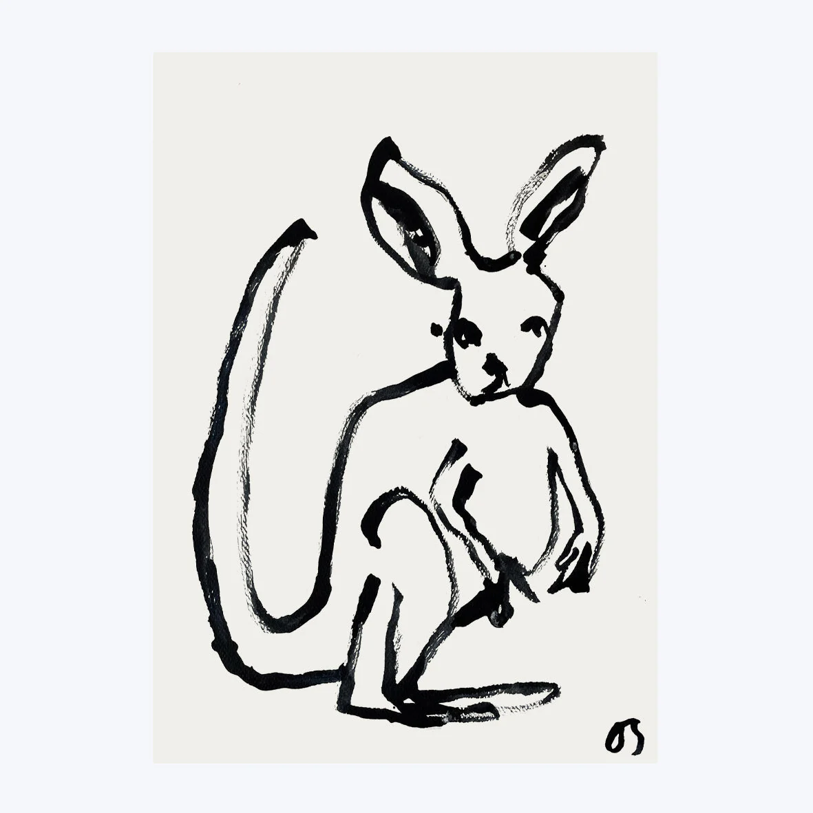 Le Kangourou Art Print - Image 3