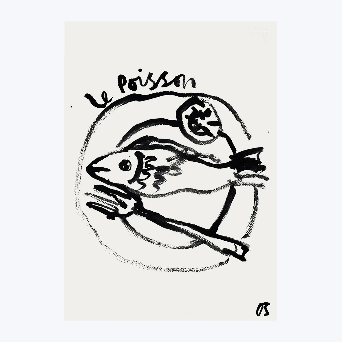 Le Poisson Art Print - Image 3