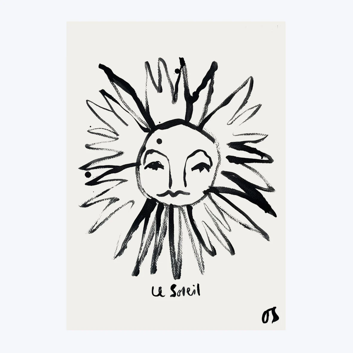 Le Soleil Art Print - Image 2