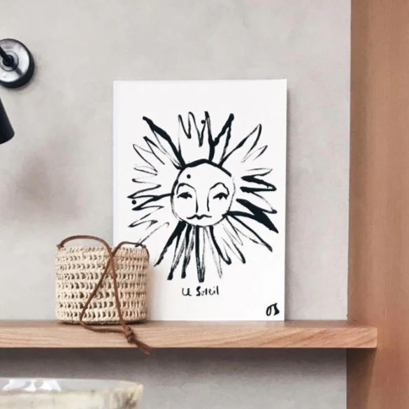 Le Soleil Art Print - Image 3