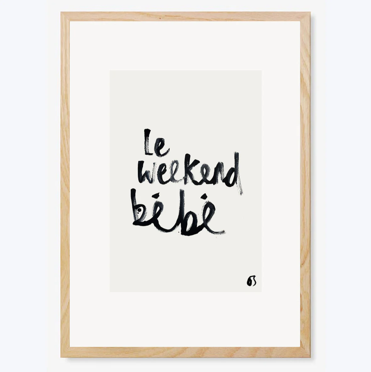 Le Weekend Bébé Art Print - Image 2