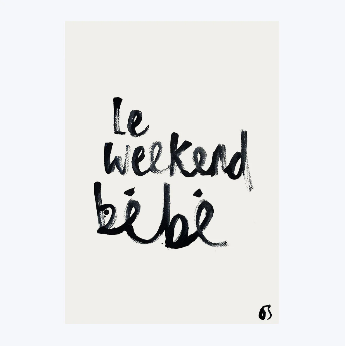 Le Weekend Bébé Art Print - Image 3
