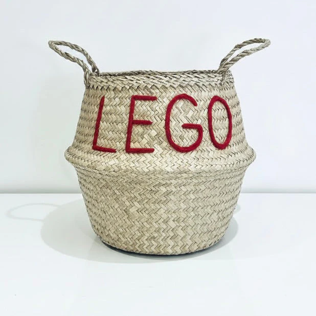 LEGO Handwoven Toy Storage Basket (Large) - Image 2