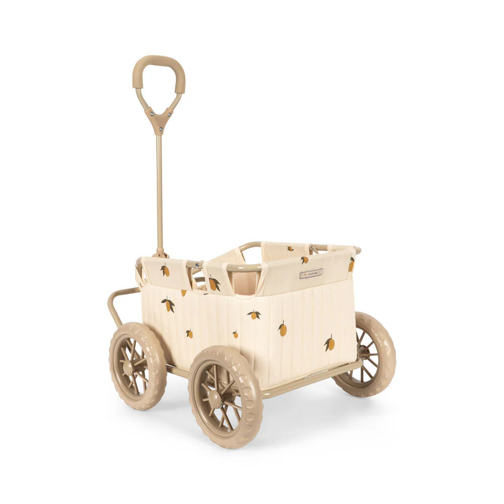 Lemon Print Kids Cart Stroller Wagon - Image 3