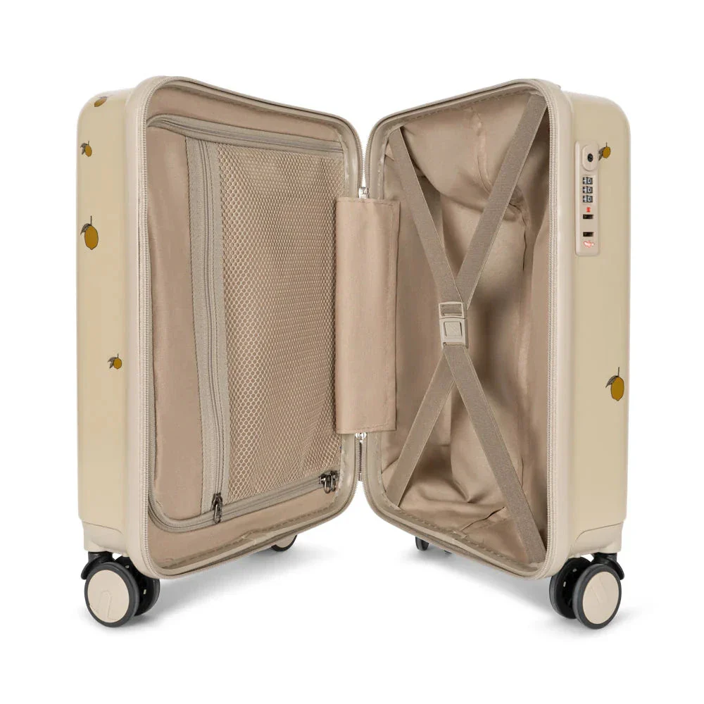 Lemon Print Travel Suitcase - Image 4