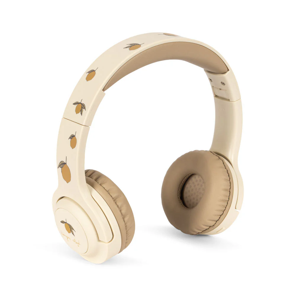 Lemon Print Wireless Bluetooth Headphones - Image 3