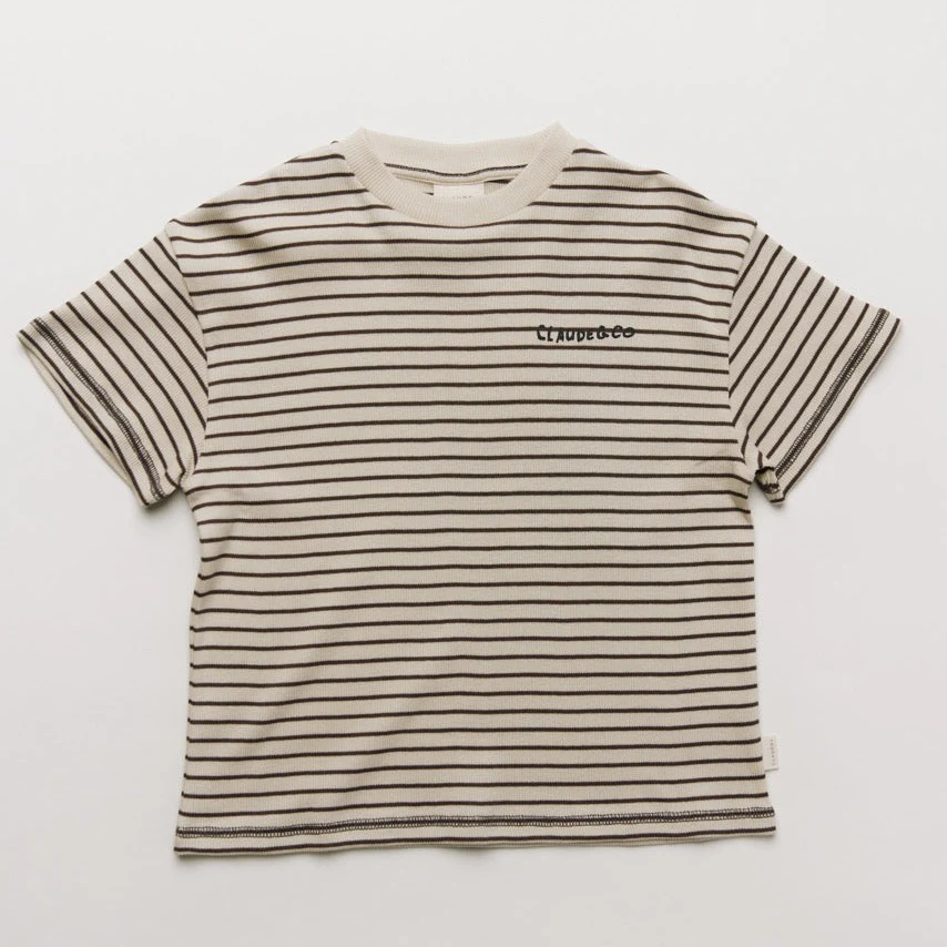 Lenni Coco Striped Cotton Tee - Image 7