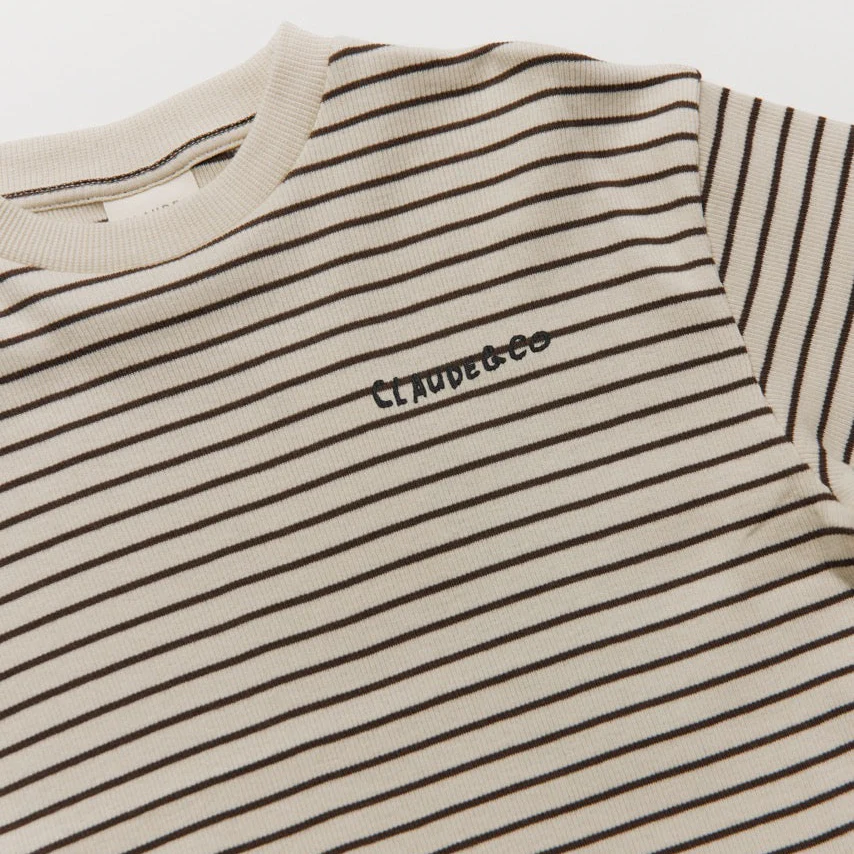 Lenni Coco Striped Cotton Tee - Image 8