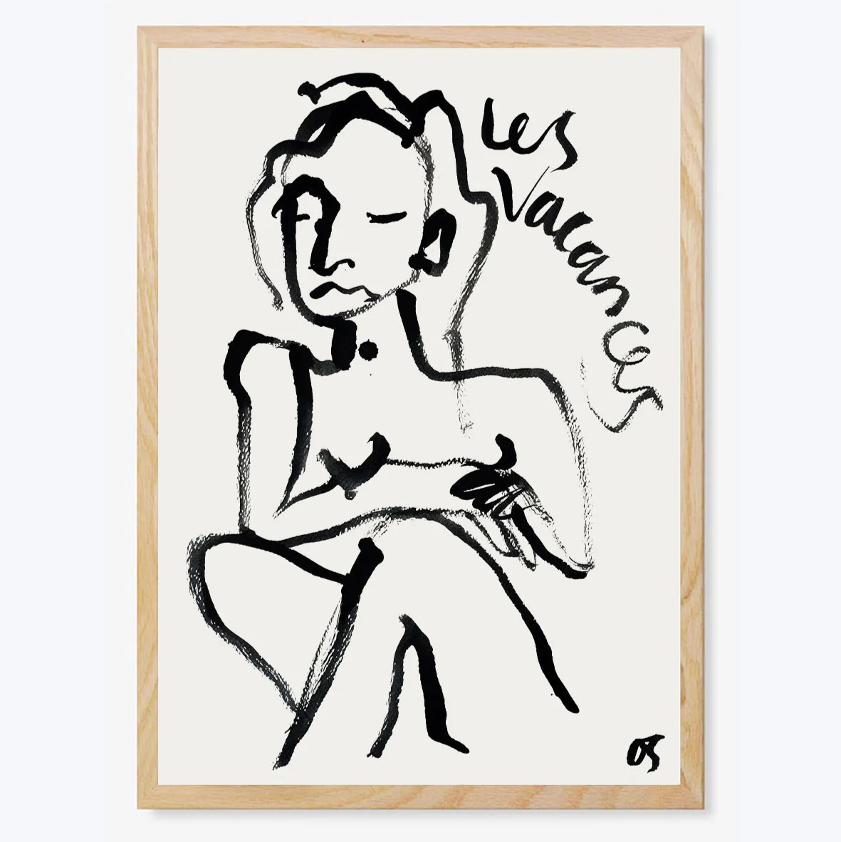 Les Vacances Art Print - Image 2