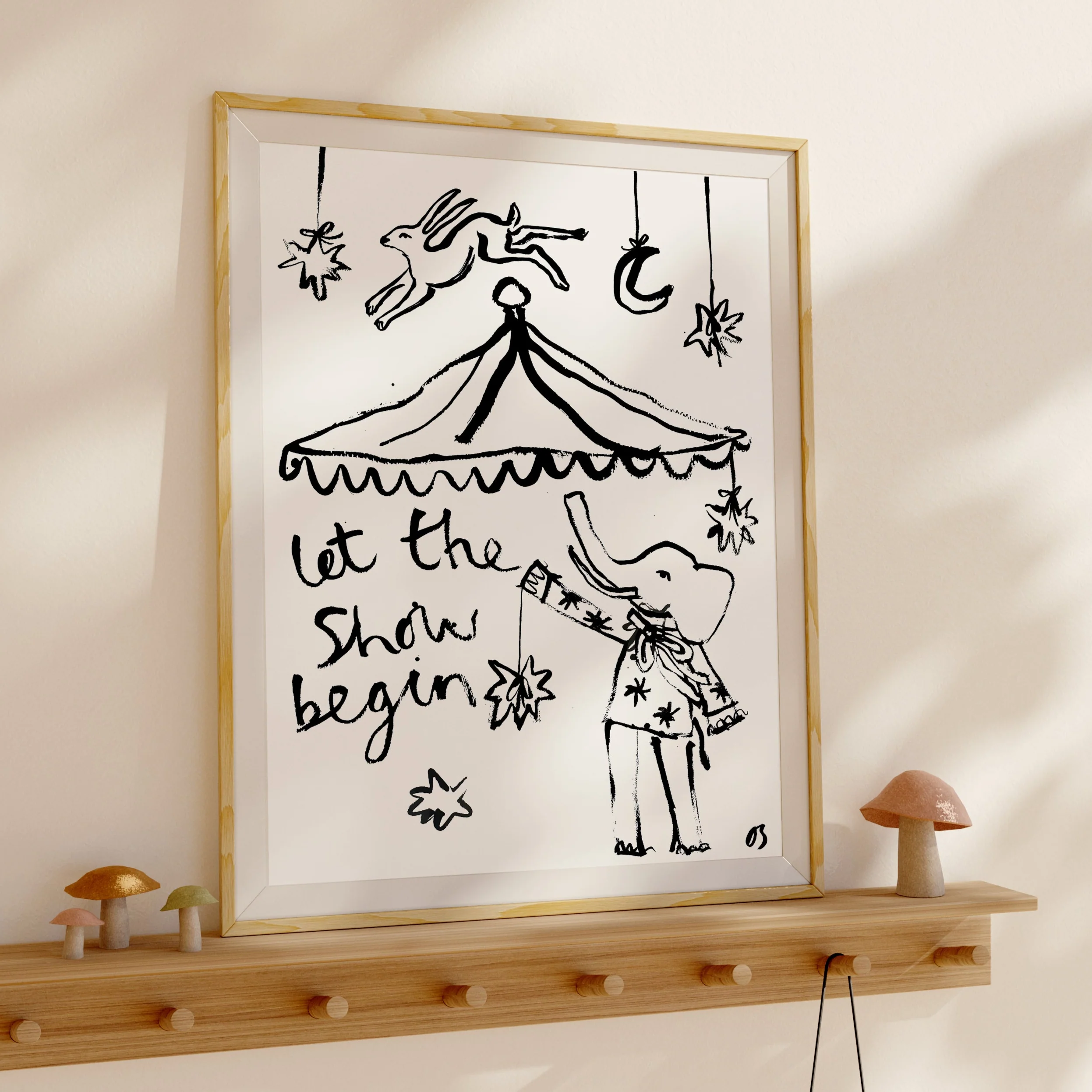 Let the Show Begin EXCLUSIVE Art Print - Image 2