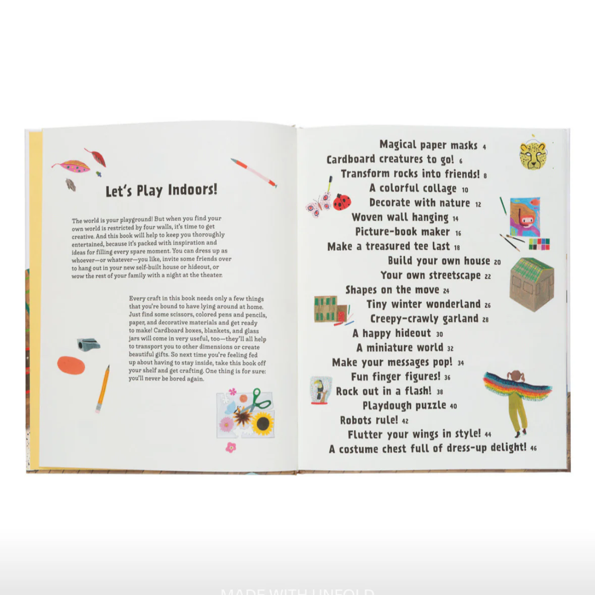 Let's Play Indoors - A Book with Fun Crafts for Children - Image 2