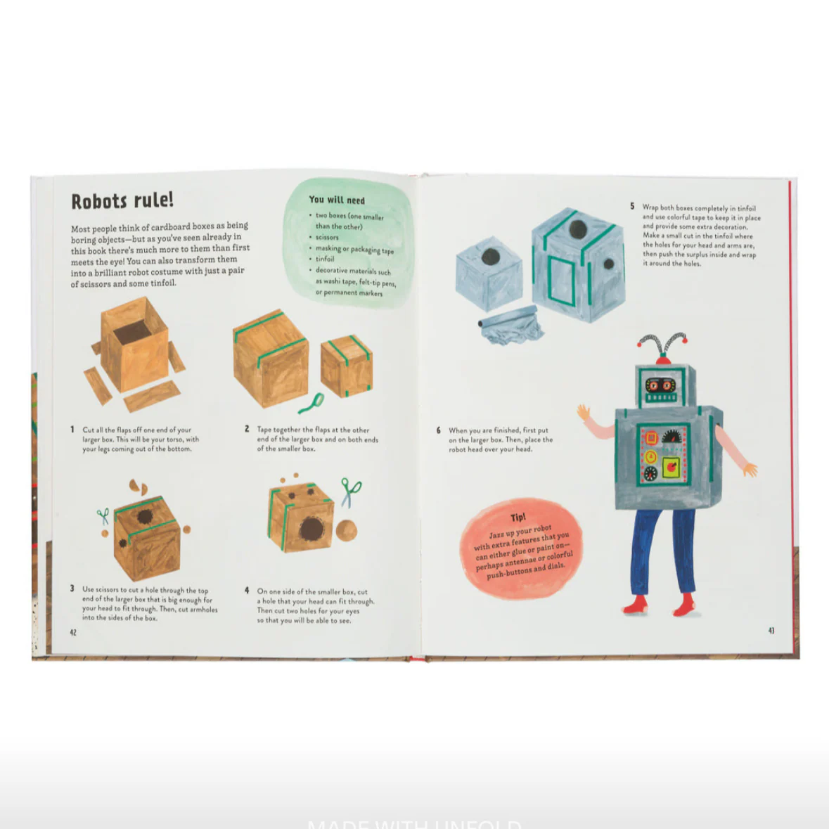 Let's Play Indoors - A Book with Fun Crafts for Children - Image 7