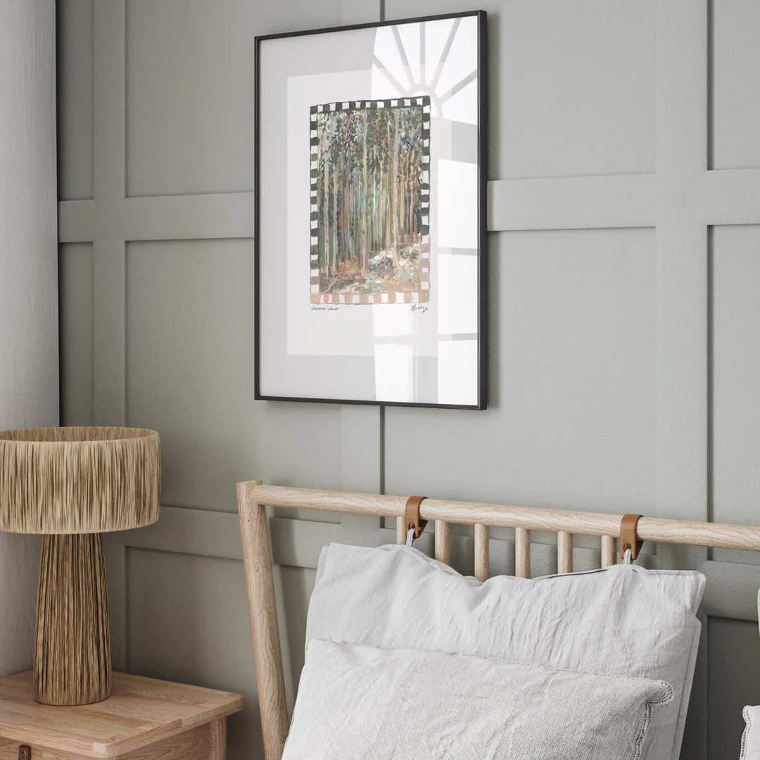 Lineover Wood Art Print - Image 3