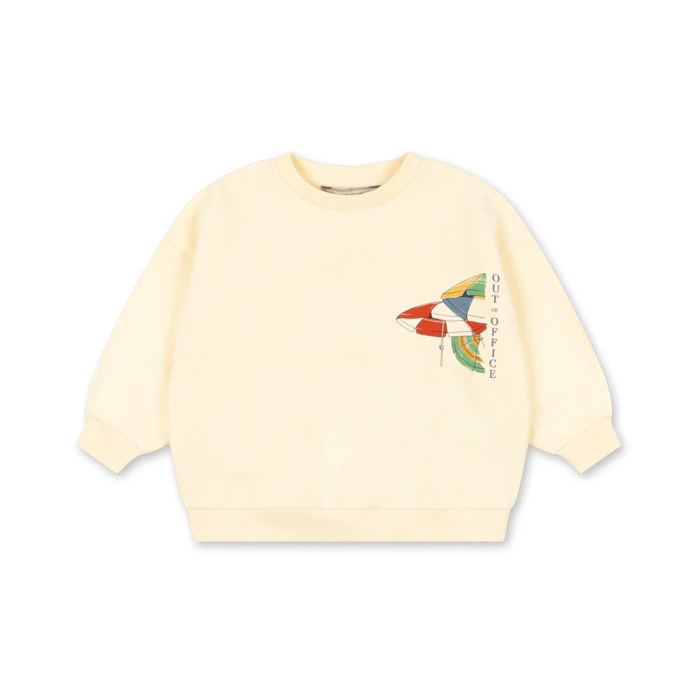 Lou Cotton Our of Office Print Sweatshirt (Rutabaga) - Image 6