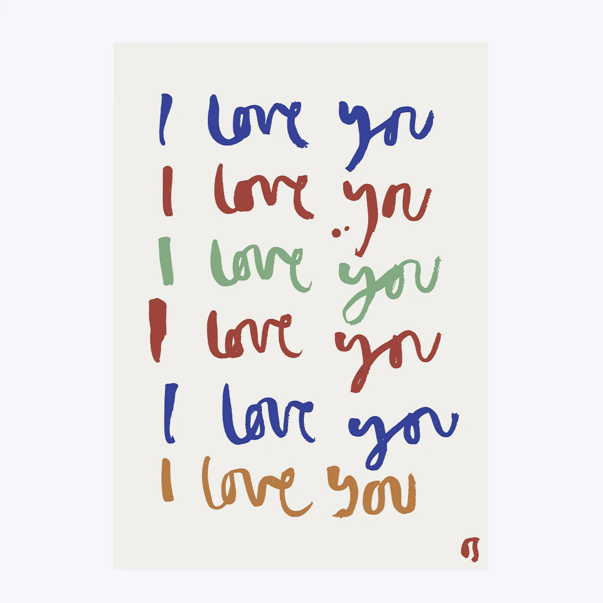 Love in Colour Art Print - Image 5