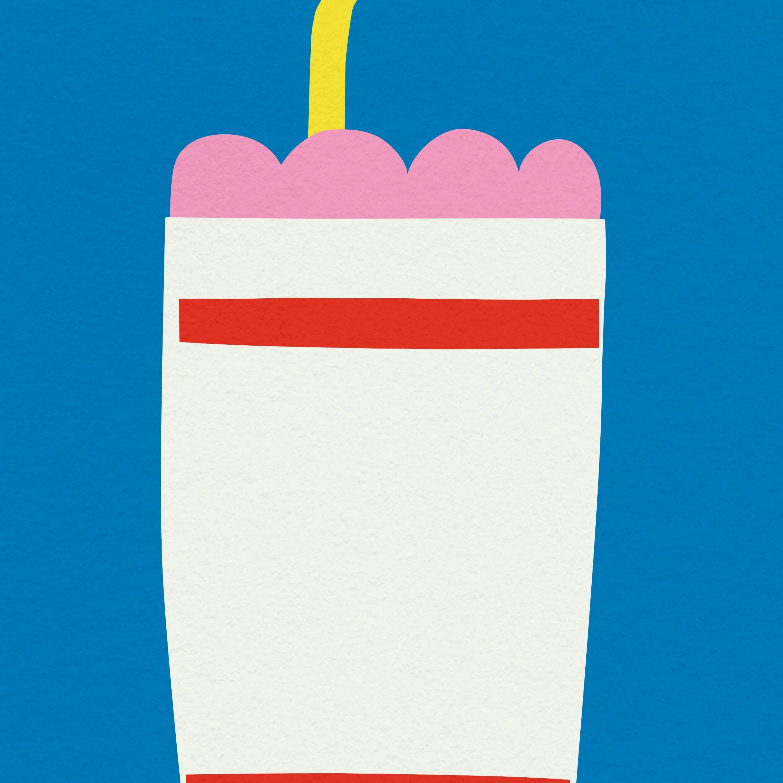 M for Milkshake- Alphabet Art Print - Image 3