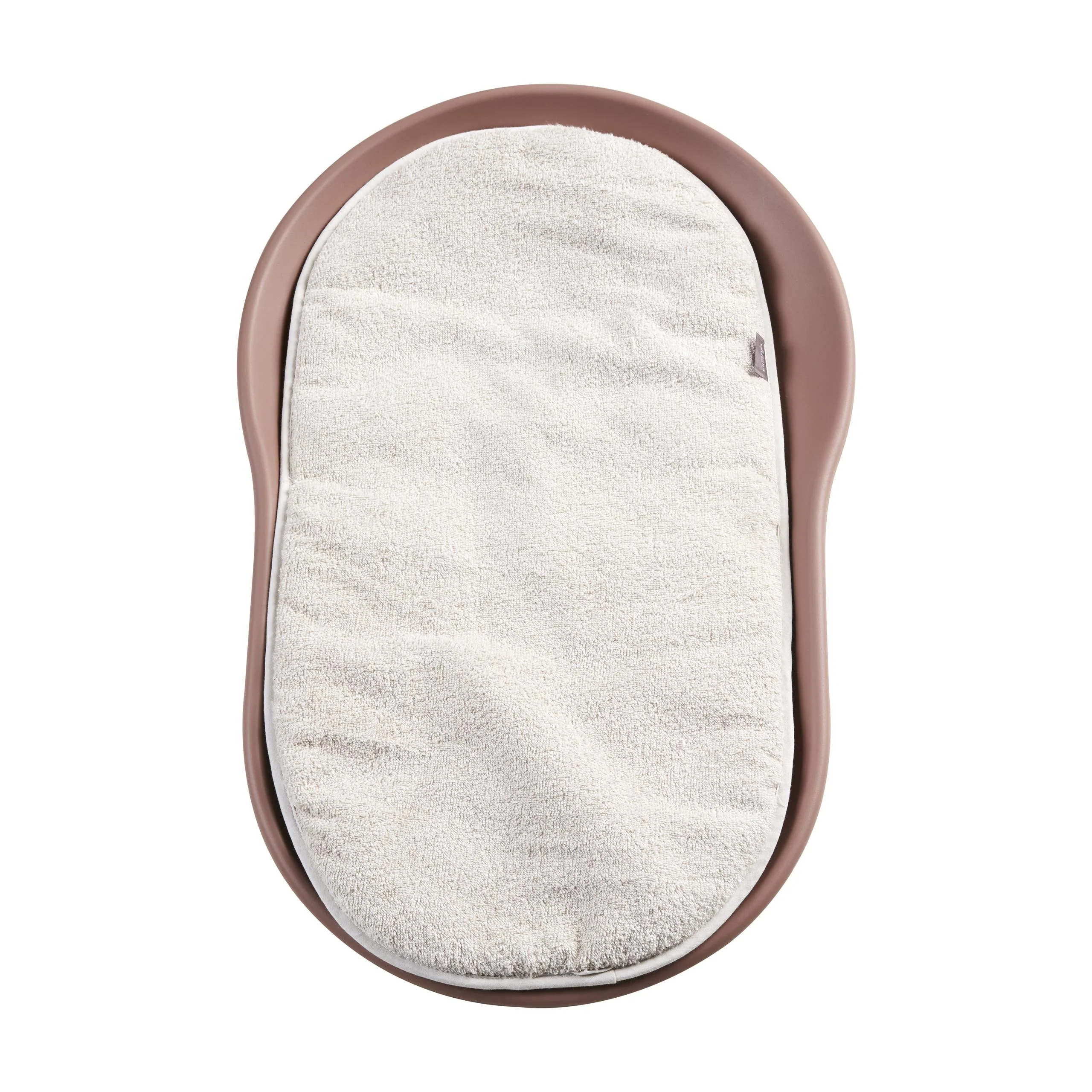 Mamee Terry Inlay Cushion for Changing Mat (Clay) - Image 2