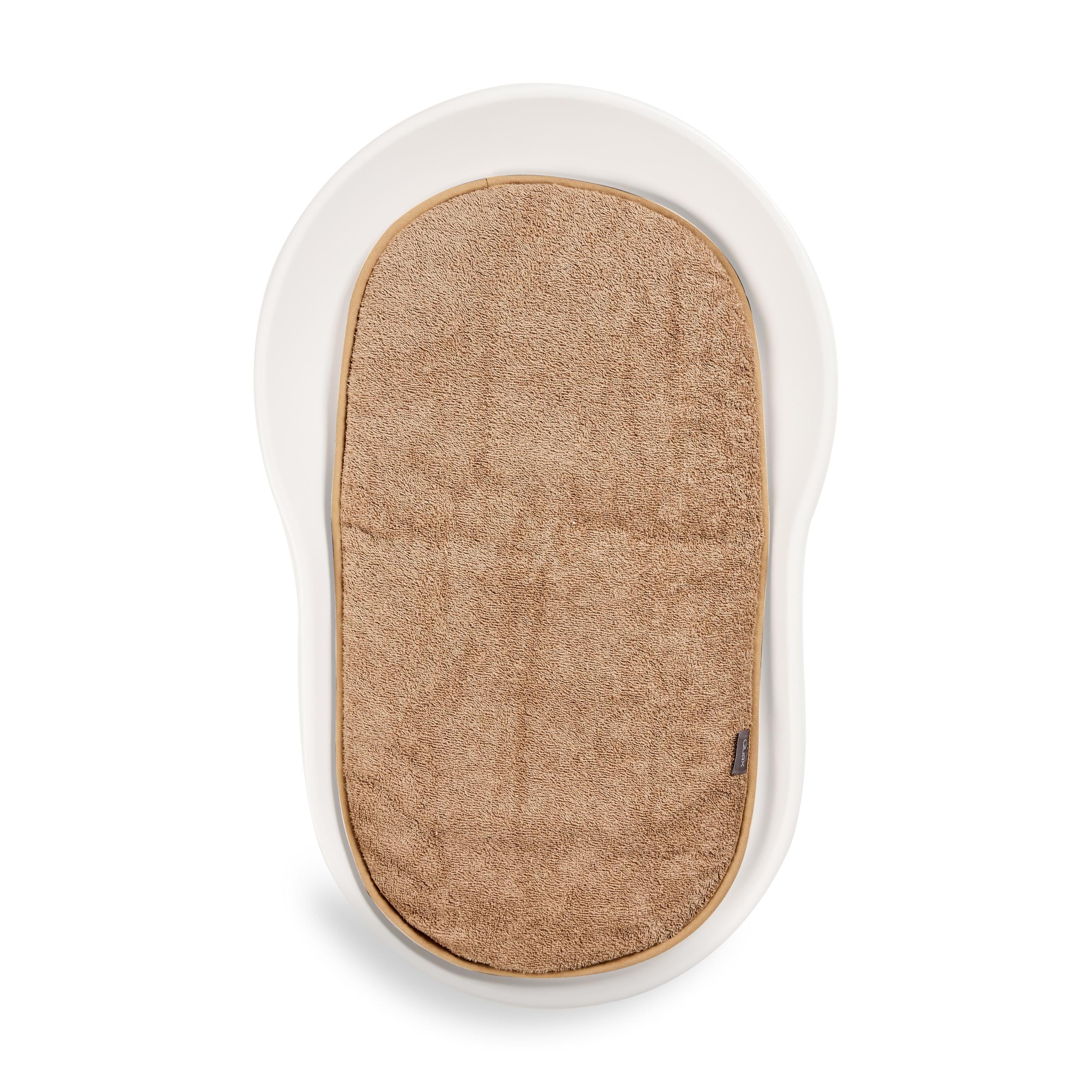 Mamee Terry Inlay Cushion for Changing Mat (Coral) - Image 3