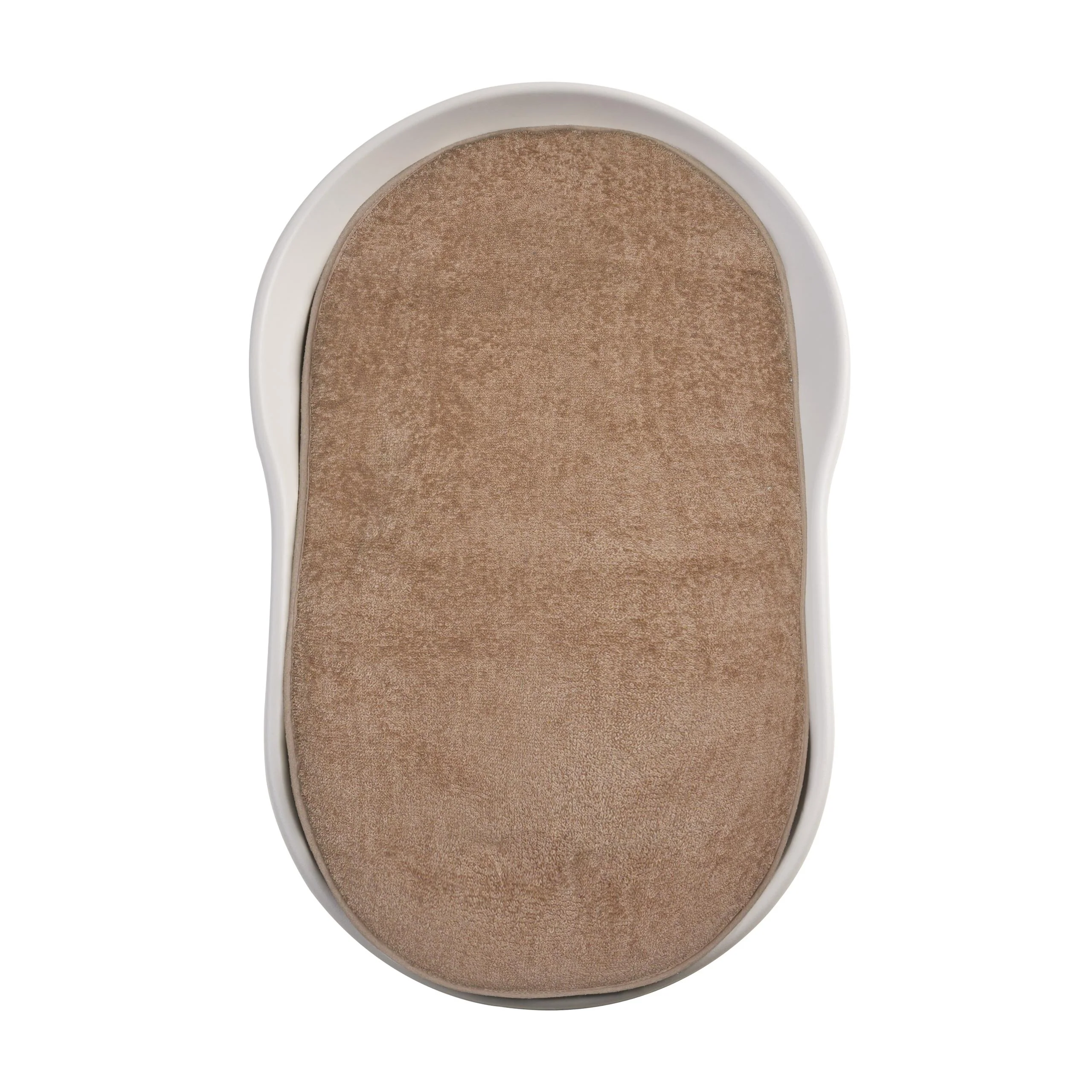 Mamee Terry Inlay Cushion for Changing Mat (Coral) - Image 5