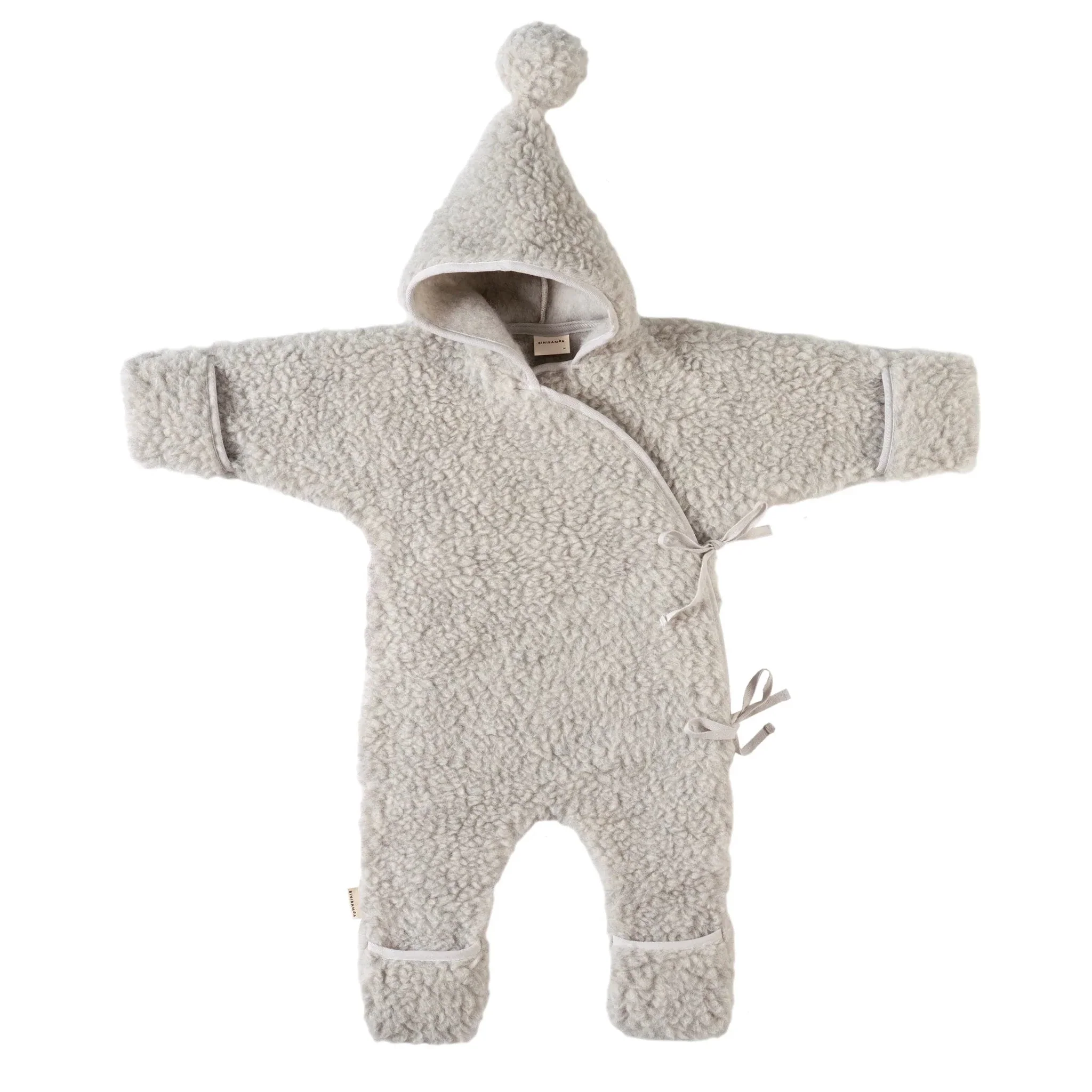 Merino Wool Snuggle Suit (Cloud) - Image 5