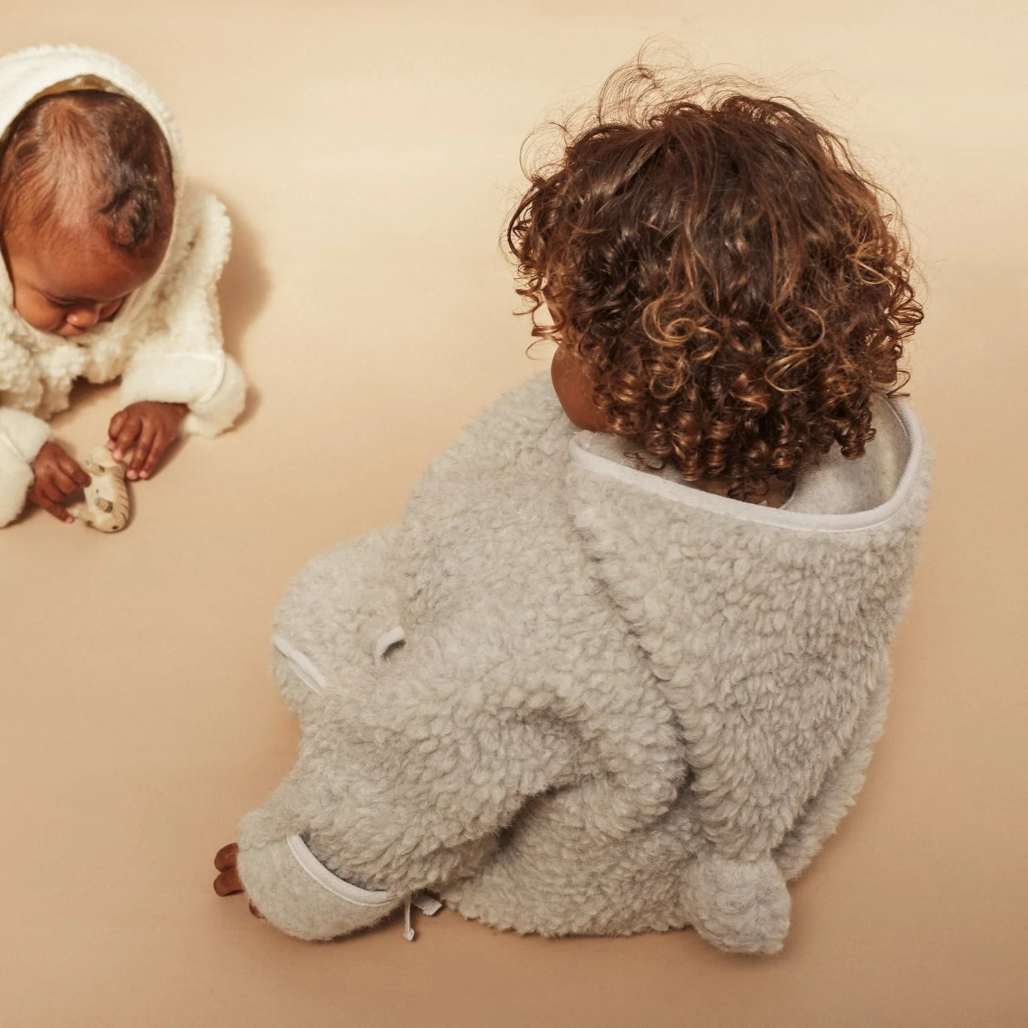 Merino Wool Snuggle Suit (Cloud) - Image 6