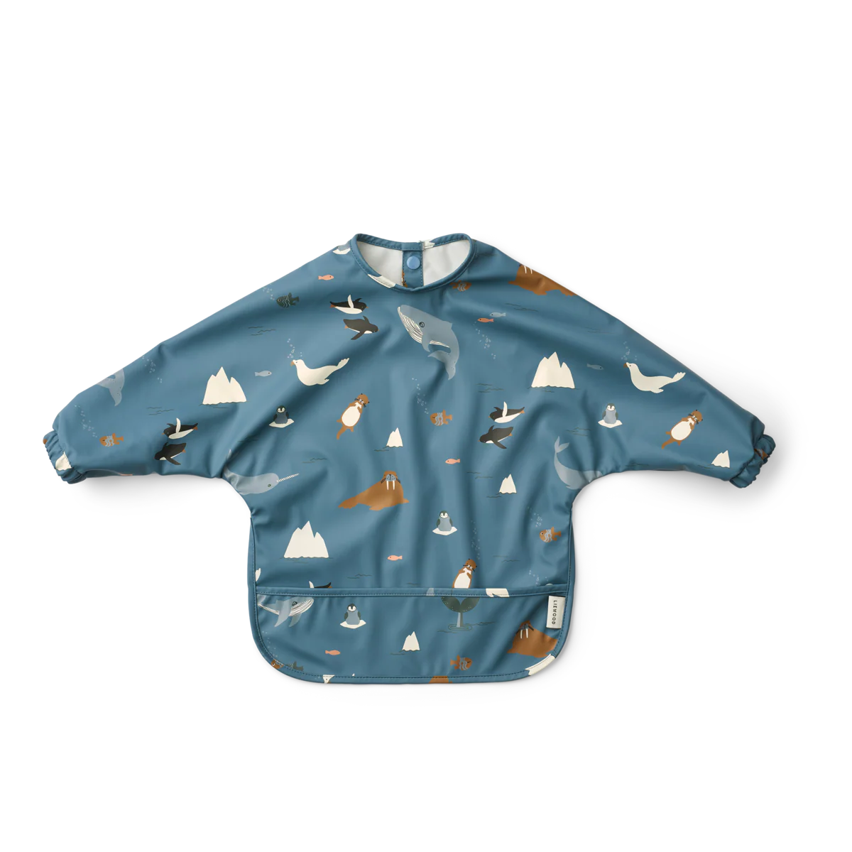 Merle Arctic Print Cape Bib (Ocean View) - Image 2