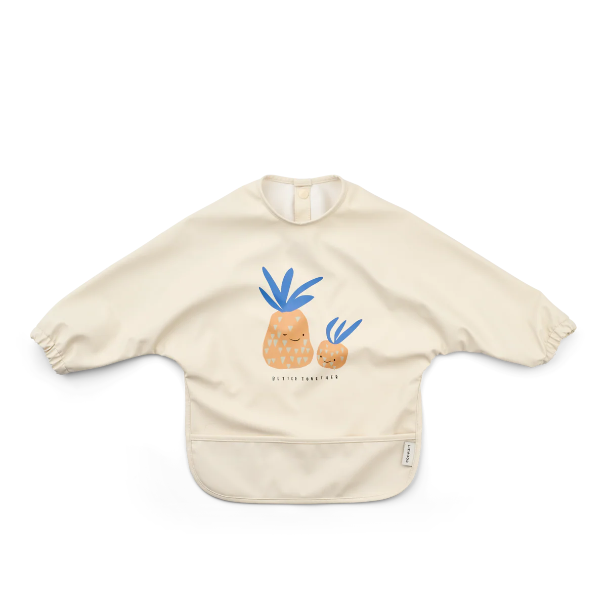 Merle Pineapple Print Cape Bib (Sandy)